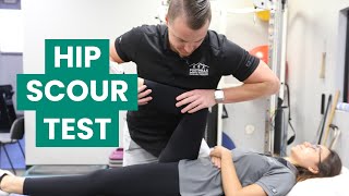 Hip Scour Test [upl. by Iline]