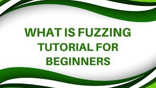 What is Fuzzing  Fuzzing Testing  Fuzzing Security  Security Testing Training Tutorial Day 2 [upl. by Gretta]