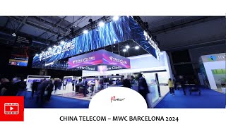 CHINA TELECOM 295sqm  MWC  BARCELONA 2024 [upl. by Diana718]