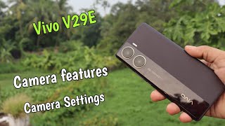 Vivo V29e Camera Features amp Camera Settings 📸 [upl. by Aioj193]