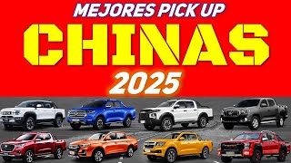 Mejores PICK UP CHINAS 2025 [upl. by Ahsilaf]