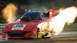 CHAOS IN THE CORNFIELD NITRO CHAOSFUNNY CAR CHAOS EDDYVILLE IOWA ROUND 1 Q 200MPH [upl. by Eerpud]