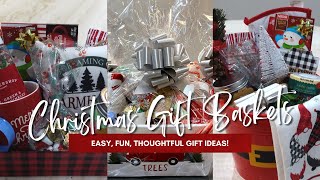 DIY Christmas Gift Baskets 2022 gift ideas on a budget [upl. by Lakym834]