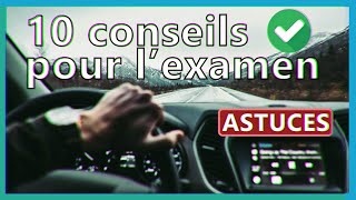 10 conseils pour réussir lexamen  Permis de conduire [upl. by Atinek]