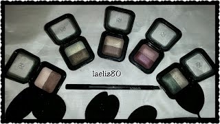 Kiko Bright Duo Baked Eyeshadow  Swatches e Prime Impressioni [upl. by Mages]