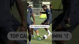 Fenerbahçenin top cambazı Allan SaintMaximin 5e 2 antrenmanında hünerlerini sergiledi [upl. by Ahsal23]