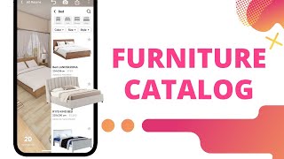 Furniture catalog  Lesson 4 Room Planner App [upl. by Breen473]