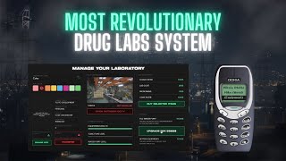 Best amp Realistic All In One Drug Laboratory Script QBESX  FiveM Script [upl. by Nannerb]