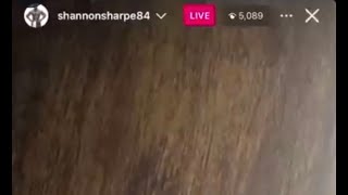 shannon sharpe live video [upl. by Luigi]