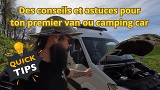 CONSEIL  ACHAT je texplique mes astuce pour ton premier van camping car VAN TOUR [upl. by Ainaj]