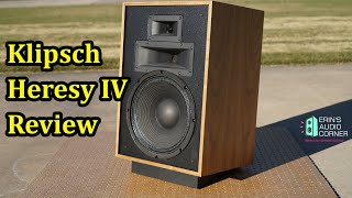 LIVE REVIEW  Why I dont like the Klipsch Heresy IV [upl. by Rola]