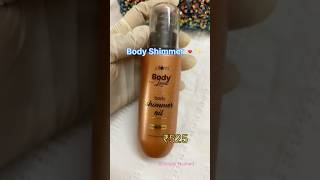 Best Body Glow Oil💖 pocket friendly✨ plum youtube youtubeindia ytshortsindia bodycare glowup [upl. by Tolmach132]