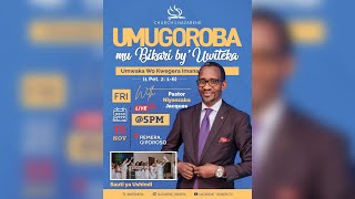 🔴LIVE II UMUGOROBA MUBIKARI BYUWITEKA II HAMWE NA PASTOR JACQUES [upl. by Ibot]