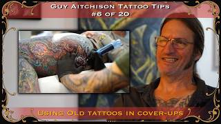 How to Transform an Old Tattoo into a Successful CoverUp  Guy Aitchison Tattoo Tips 620 [upl. by Hinch]