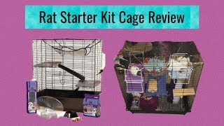 Rat Starter Kit Cage Review [upl. by Dorian]