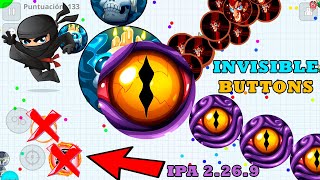 XELAHOT INVISIBLE BUTTONS TUTORIAL  IPA NO JAILBREAK AGARIO MOBILE [upl. by Melantha]