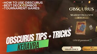 New Obscurus Best Deck Tips  Tricks Harry Potter  Magic Awakened [upl. by Adelaide934]