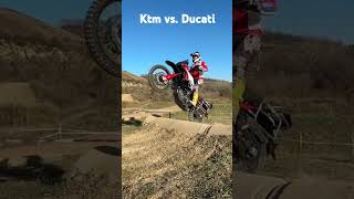 Ktm 890 Rally vs Ducati DesertX Rally [upl. by Donelu921]