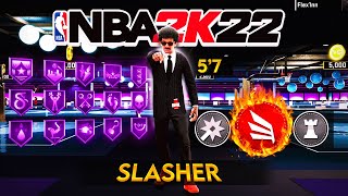 My 2K21 SLASHER BUILD is BACK but hes 57 nba 2k22 [upl. by Aytida251]