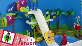 Playmobil Film quotMegapack Aquaparkquot Familie Jansen  Kinderfilm  Kinderserie [upl. by Outhe348]