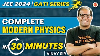 JEE Main 2024  Quick Revision of Modern Physics🔥 Class 12🔥 ONE SHOT  Vinay Shur Sir [upl. by Osmund]