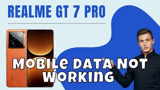 Mobile Data Not Working Problem Realme GT 7 Pro [upl. by Dillon]