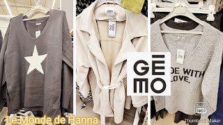 GEMO MODE 0410 NOUVELLE COLLECTION FEMME GRANDES TAILLES [upl. by Lucila]