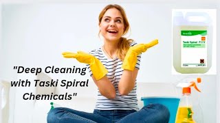 quotDeep Cleaning with Taski Spiral Chemicalsquot taskispiral [upl. by Aerehs]