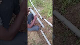 Pipe re jointing 😍🥰 pls like comment and subscribe [upl. by Arabela973]