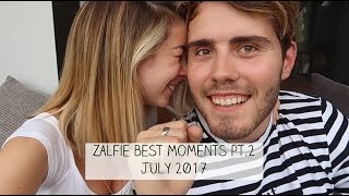 Zalfie Best Moments pt 2  JULY 2017 [upl. by Rekyr]