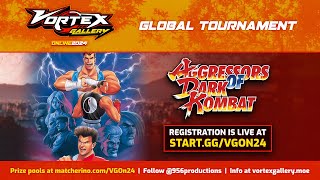 Aggressors of Dark Kombat Vortex gallery online 2024 Top 8 part 1 [upl. by Piggy]