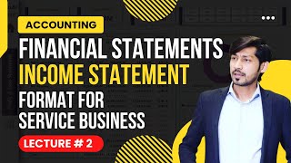 2 Income Statement Servicing Business Format  Income Statement Format For Service Business [upl. by Aihseuqal762]