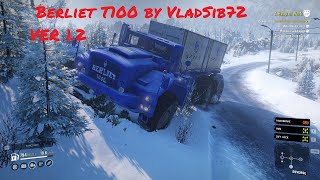 SnowRunner Berliet T100 by VladSib72 VER 12 [upl. by Notaes264]