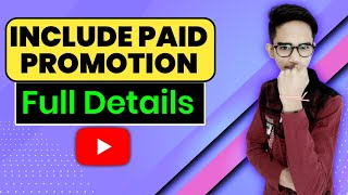 Includes Paid Promotion YouTube Meaning  Includes Paid Promotion  Paid Promotion [upl. by Erek]