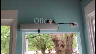 Smart Automatic Swing Door Opener Work with Wireless Touch Button [upl. by Leisha]