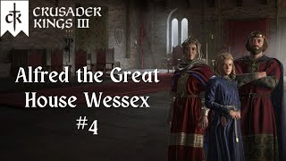 Crusader Kings 3  Alfred the Great  a new wife 4 [upl. by Husha]