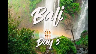 TEGALALANG RICE TERRACE  SEKUMPUL WATERFALL  BALI VLOG DAY 5 [upl. by Cindelyn593]