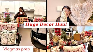 HUGE CHRISTMAS DECOR HAUL  Festive Finds amp Decor Ideas 🎄 christmas decoration [upl. by Naillig]