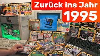 Große Softwaresammlung von eBay  Goldene Serie auf Windows 95 testen [upl. by Roswald275]