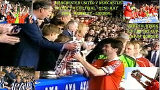 MANCHESTER UNITED FC V NEWCASTLE UNITED FC FA CUP FINAL 1999 LIVE MATCH  PART FOURTEEN [upl. by Tawsha569]