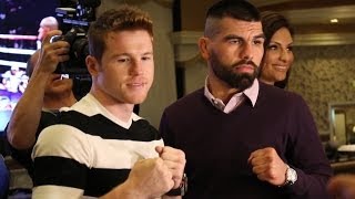 Canelo Alvarez vs Alfredo Angulo Canelo grand arrival [upl. by Caldwell460]