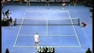 Masters 1988 F Becker vs Lendl 25 [upl. by Calista]