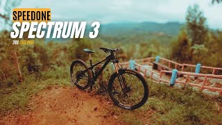 SpeedOne Spectrum 3 Review Part 2  Downhill Test Run 🫣 [upl. by Ymmak664]