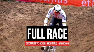 FULL RACE 2024 UCI Cyclocross World Cup  Zonhoven [upl. by Topping779]