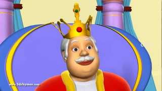 Old King Cole Nurery Rhyme  3D Animation English Nursery Rhyme for children [upl. by Mayram]