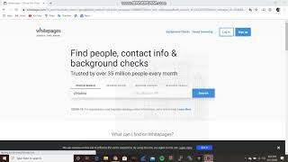 How to find people’s exact addresses with whitepages [upl. by Birecree475]