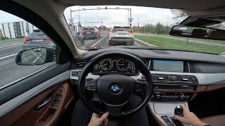 BMW F10 530D LCI XDrive 2014 190kW  4K POV Drive [upl. by Ehcsrop329]