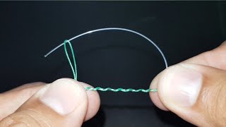 Powerful and Smooth Knot for Braid to Mono or fluorocarbon leader [upl. by Ecnesse]