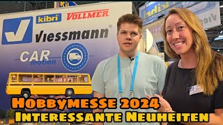 Überraschung  Neuheiten bei Viessmann Vollmer kibri  Hobbymesse 2024 [upl. by Anilave]