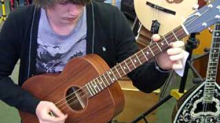 Neil plays the Ashbury AT24 Tenor Guitar  Hobgoblin Music Birmingham [upl. by Marshal]